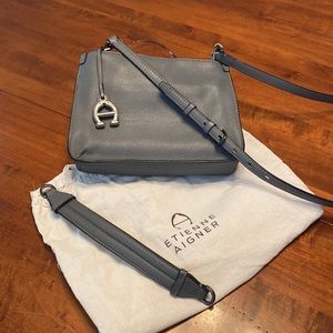 Etienne Aigner crossbody with additional hand strap